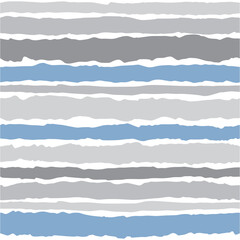 Tile vector pattern with pastel blue, grey and white stripes