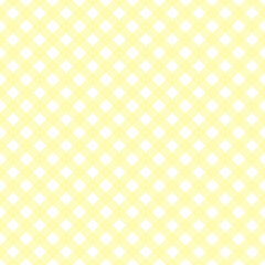 vector yellow and white gingham pattern