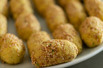 Faláfel, chickpea croquette, Spain