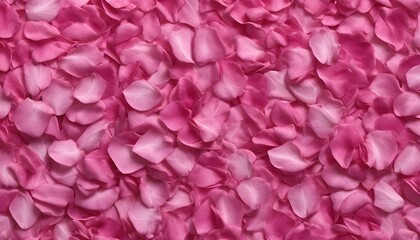 Obraz premium a lot of pink rose petals background