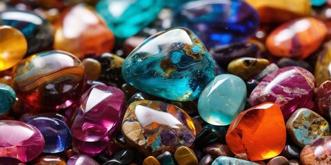 Obraz premium Chromatic joy: enjoy a variety of colors and shades