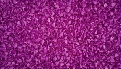 multitude of purple rose petals background