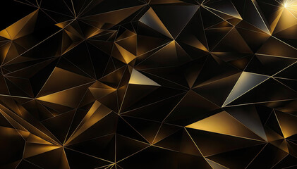 3d Triangles, abstract background Design wallpaper Polygonal banner