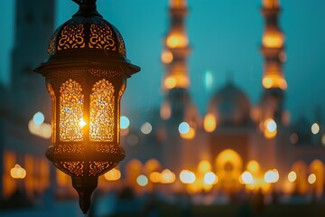 The radiance of Islamic lanterns adds a captivating touch to the ambiance of Eid Al Fitr and Adha.