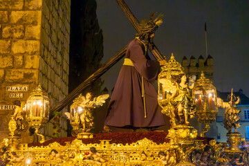 Procesión de Jesús del Gran poder en la semana santa de Sevilla
