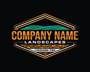 lawn care logo design creative idea vector design inspiration