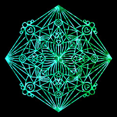 green mandala
