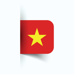 Vietnam national flag, Vietnam National Day, EPS10. Vietnam flag vector icon