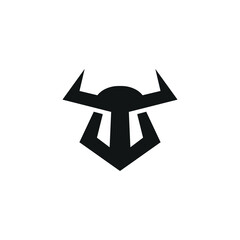 viking logo icon vector illustration