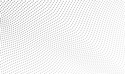 Vector dots halftone black and white background. Overlay dotted halftone texture background. - obrazy, fototapety, plakaty