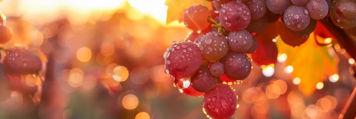 Fotobehang grapes, ripe, agriculture, vineyard, fruit, wine © Toey Meaong