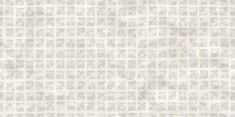 Waffle towels come in an unending pattern with a loud texture and natural linen hue. Cotton fabric vector bg. Tablecloth, napkin, or kitchen towel in blank - obrazy, fototapety, plakaty