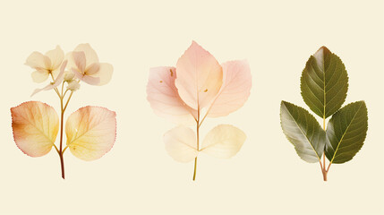 Simple three leaves