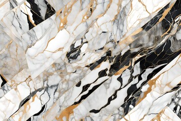 white and black arable background with golden lining embedded unit abstract background 