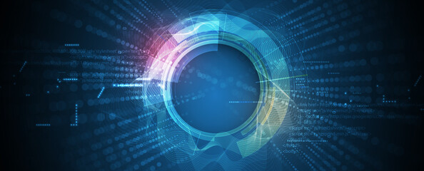 Abstract vector background. Futuristic technology style. Elegant background for business tech presentations.