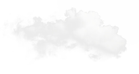 Fototapeta na wymiar realistic cloud fog overlay isolated on the transparent background