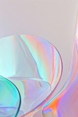 minimalist holographic illustration background