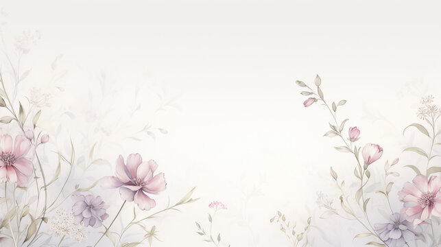 Flower Background Clipart