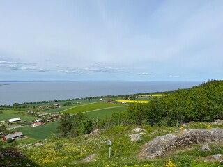 view from the top of the mountain
