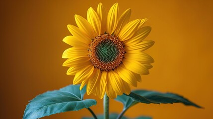 Close-up beautiful sunflower background.