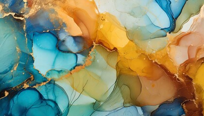 abstract colorful background wallpaper mixing acrylic paints modern art paint marble texture...