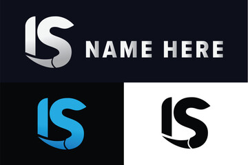 LS,SL Letter Initial Logo Design Template Vector IllustrationLS Letter Initial Logo Design Template Vector Illustration