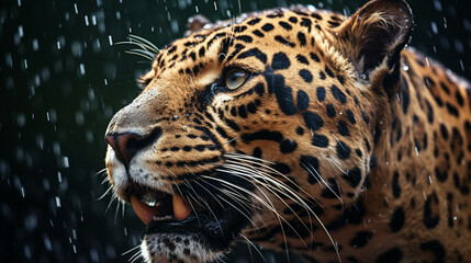 Obraz premium portrait of a leopard high definition(hd) photographic creative image