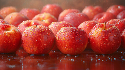 A close-up image of peaches with a soft, warm light that highlights their fuzzy texture.