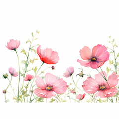 Fototapeta na wymiar flowers background pink 