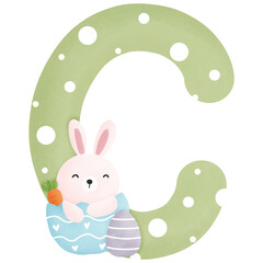 Alphabet C Easter 