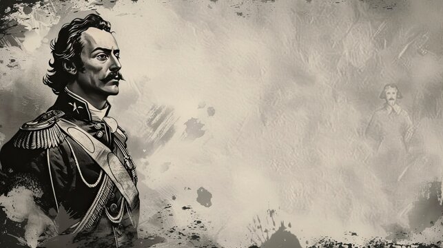 Greeting Card and Banner Design for Casimir Pulaski Day Background