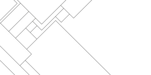 Abstract geometric and stripe white black colors with lines pattern texture, Abstract industrial Design random lines black on white background, Paper geometric composition with abstract lines.