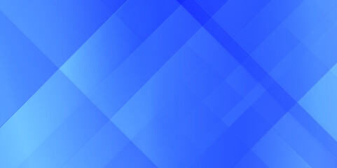 Modern and luxury geometric abstract background shine and layer element, Abstract geometric Blue business banner background, Diamond and line shapes in random geometric blue gradient lines.	