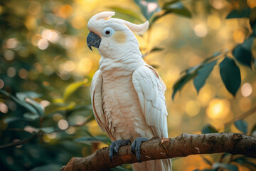 Close-Up Of A Beautiful Parrot