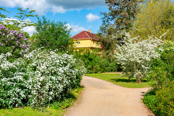Sanssouci park in spring, Potsdam, Germany