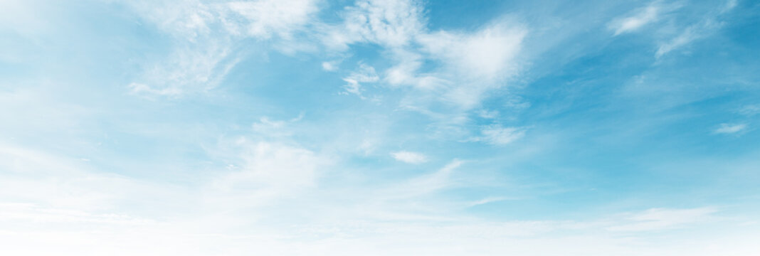 blue sky with white cloud background