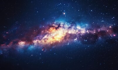 Fototapeta premium space sky galaxy stars