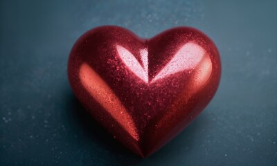 Love Heart shiny glitter background