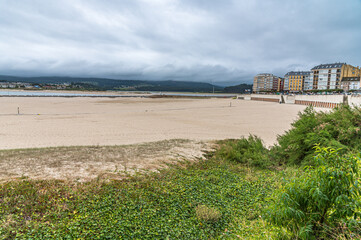 A Rapadoira beach in Foz, Galicia, Spain