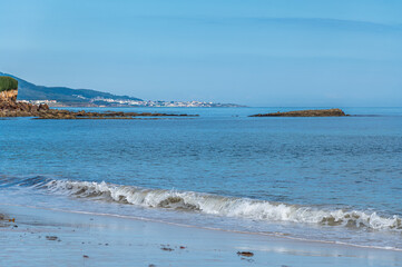 Seascape in Galicia, Spain
