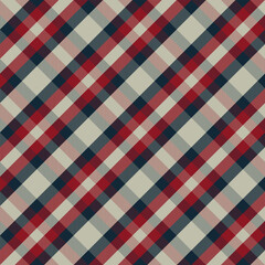 Seamless pattern of plaid. check fabric texture. striped textile print.Checkered gingham fabric seamless pattern. Vector seamless pattern.