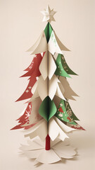 paper christmas tree