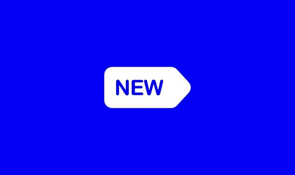 button with word welcome animation video