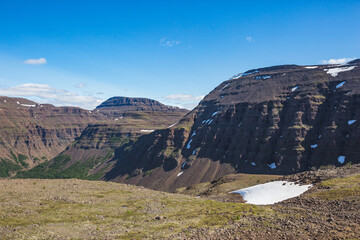 Putorana Plateau summer landscape. Russia, Taimyr