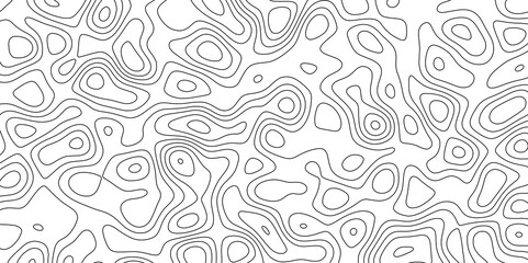 Abstract white topography vector background. Topographic map. Geographic mountain relief. counter map wavy line paper textrue. grid curve line abstract vector illustration