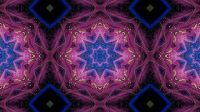 Enchanting Mandalas in Motion. Crafting Dreams with Kaleidoscopic Magic