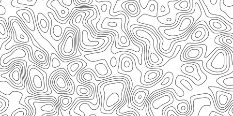 Abstract white topography vector background. Topographic map. Geographic mountain relief. counter map wavy line paper textrue. grid curve line abstract vector illustration