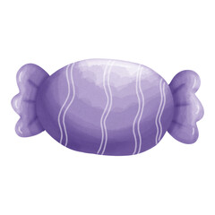 cute purple candy
