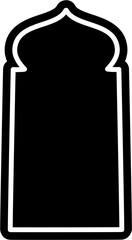 islamic window frame