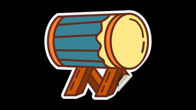 Ramadan Drum animated stickers